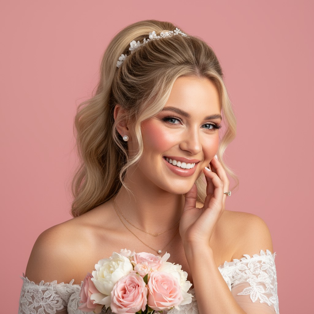 High Pony Wedding Hair Ideas